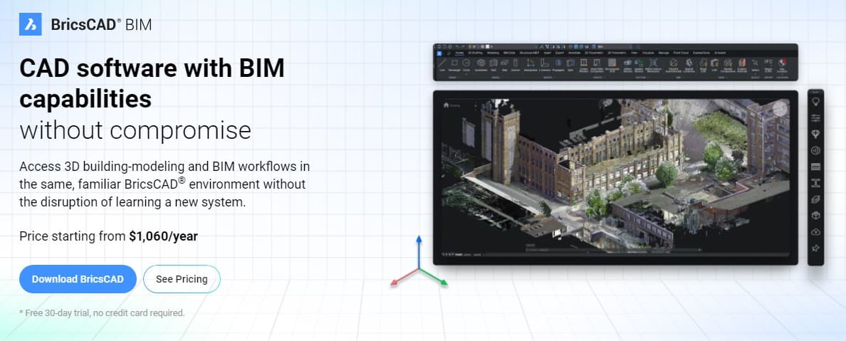 BricsCAD BIM homepage, AI Tools For Urban Planning, Ai tools for urban planning free, Best ai tools for urban planning