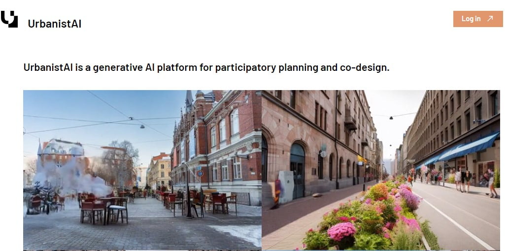 UrbanistAI homepage, AI Tools For Urban Planning, Ai tools for urban planning free, Best ai tools for urban planning